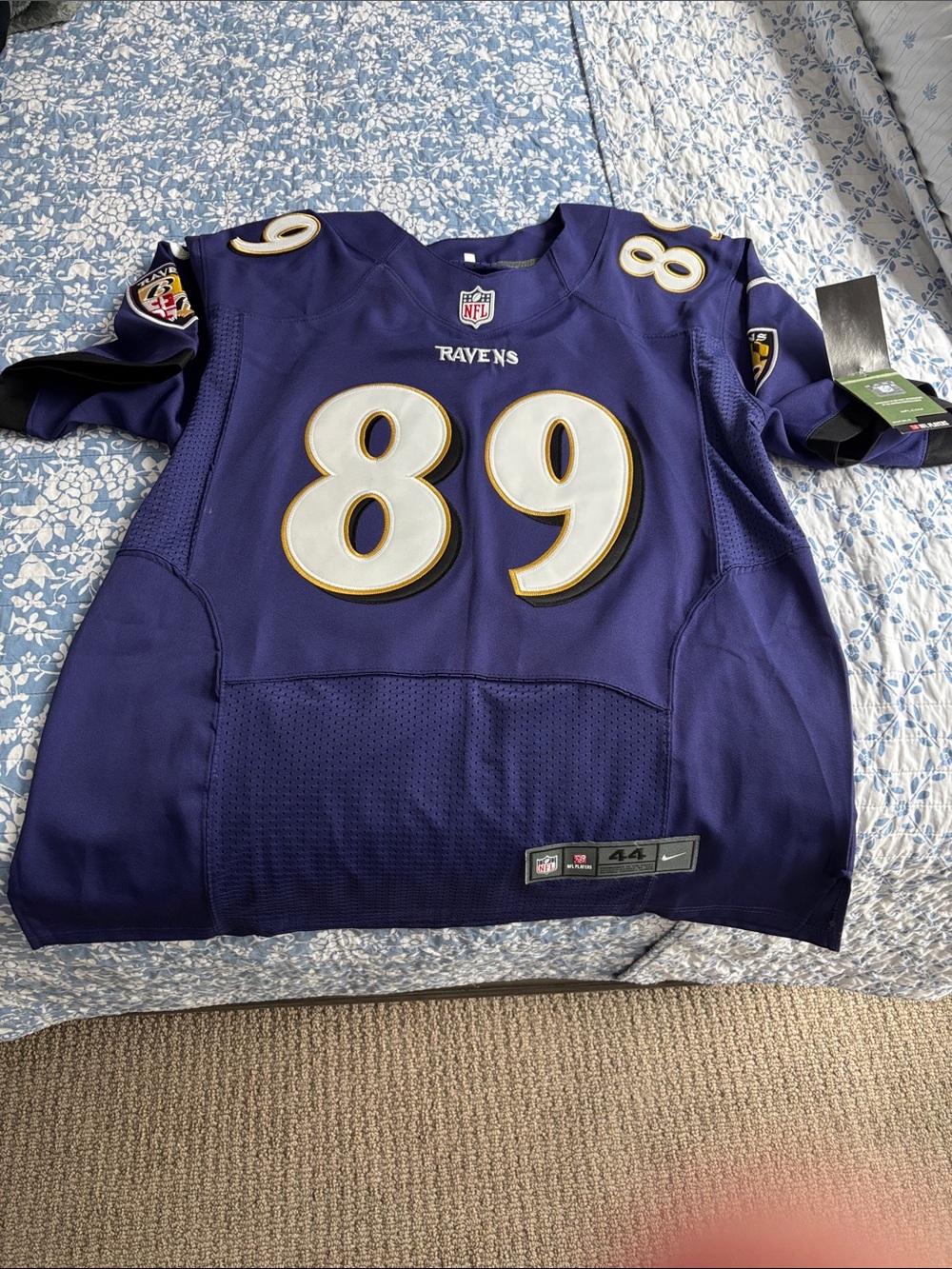 Nike Kids Baltimore Ravens Purple #89 Jersey